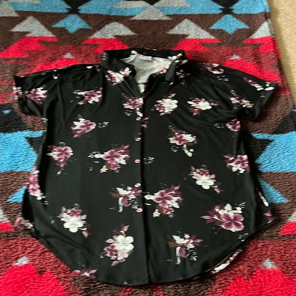 LLR large Charlie button down shirt